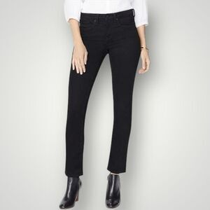 NYDJ Black Sheri Slim Jeans | US8